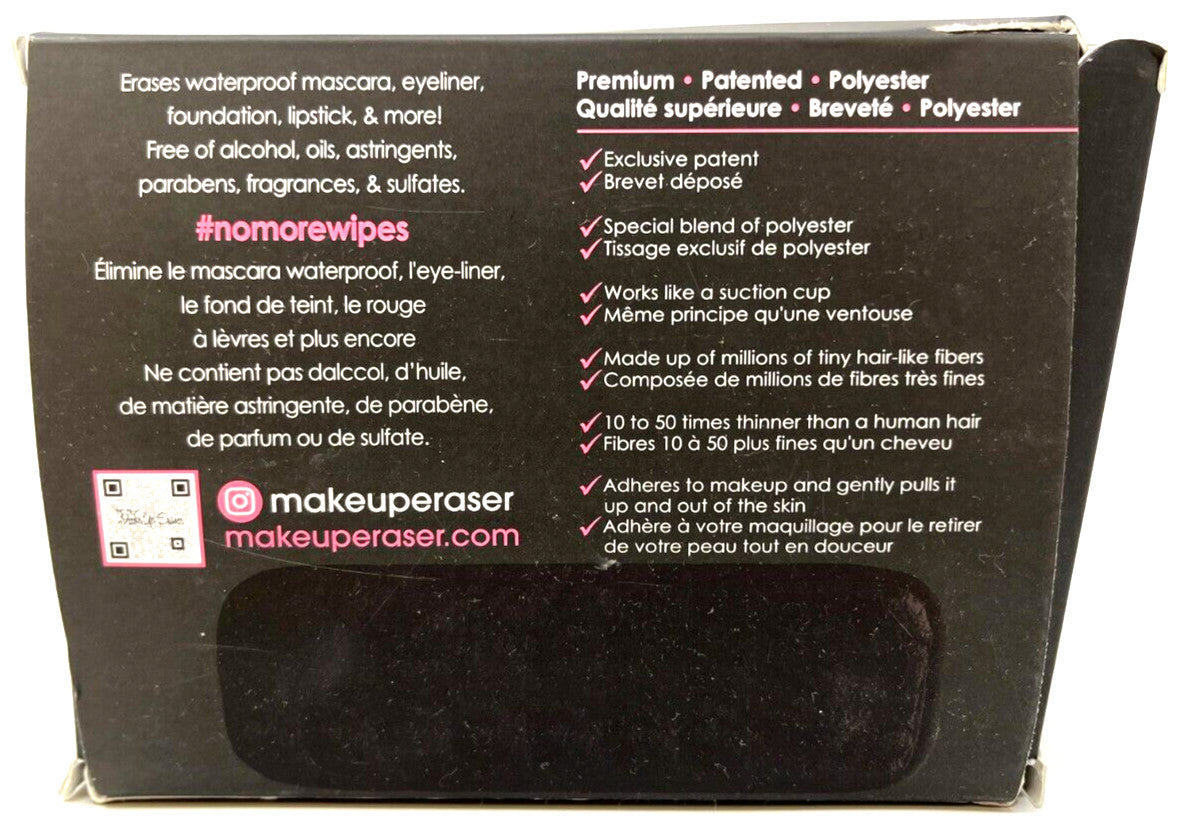 Make Up Eraser 7-Day Reusable Makeup Remover Set with Laundry Bag