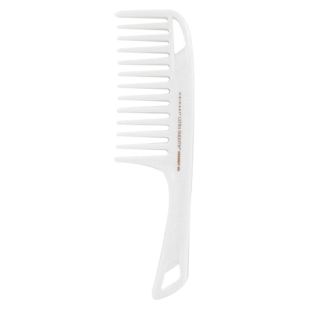 Cricket Detangling Comb for Hair & Beard - Ultra Smooth Coconut