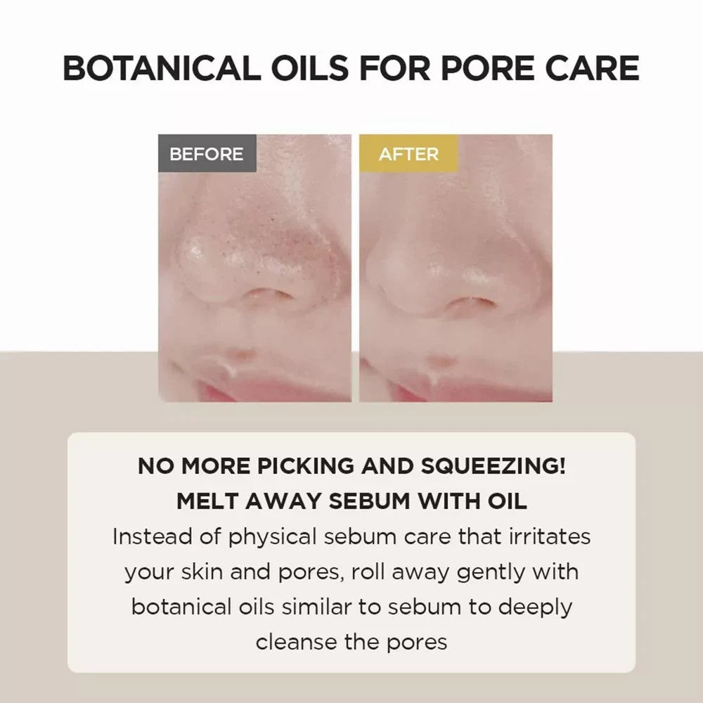 Gentle Centella Facial Cleansing Oil Set with Plant Oils & Reusable Cotton Pads