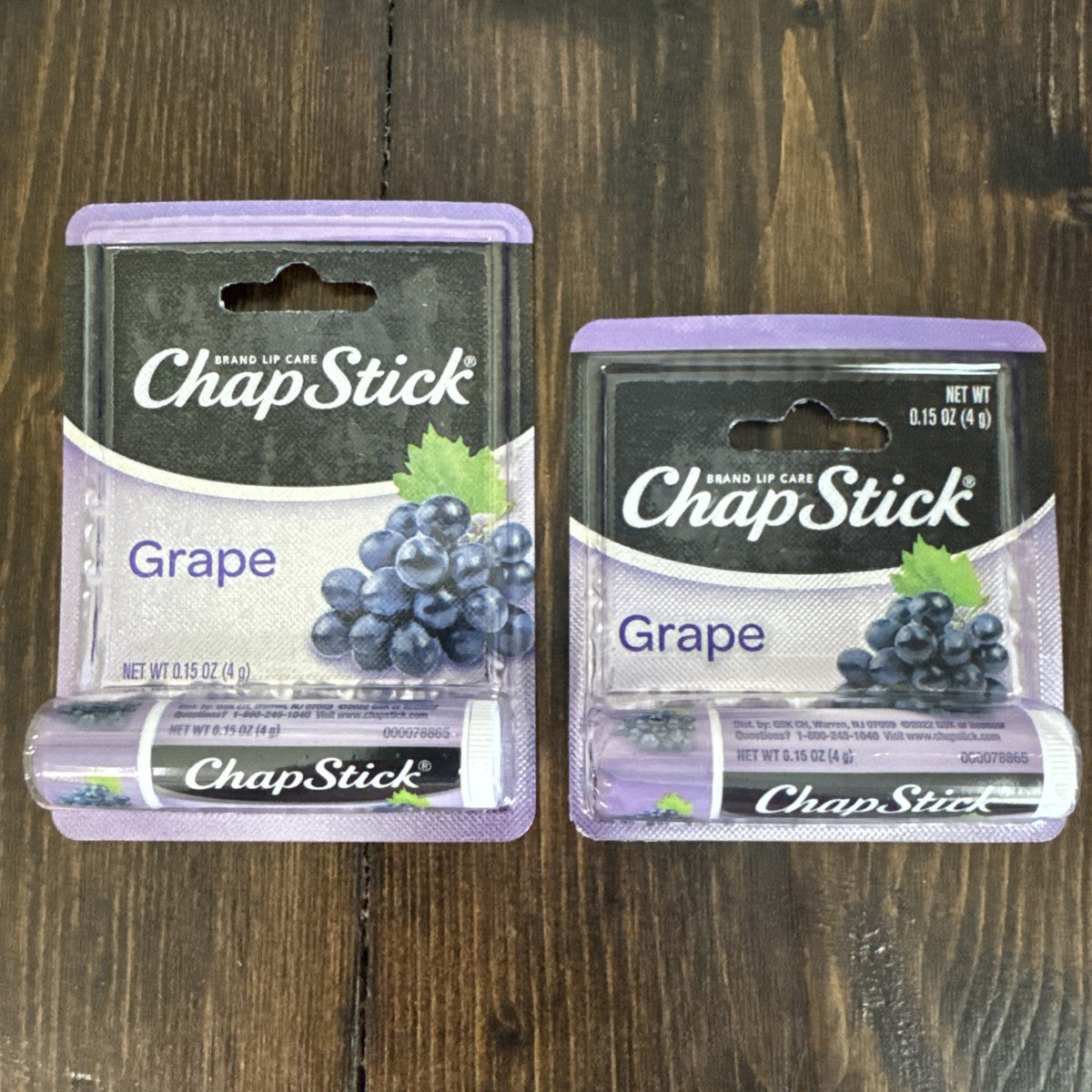 Grape Flavored Lip Balm - Paraben-Free Moisturizer for Soft Lips