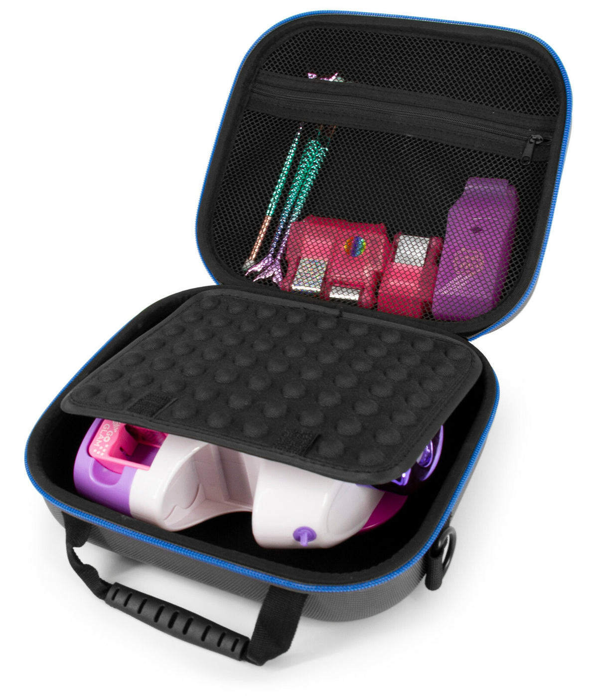 Nail Stamper Travel Case - Protective Hard Shell Organizer for Nail Art Supplies