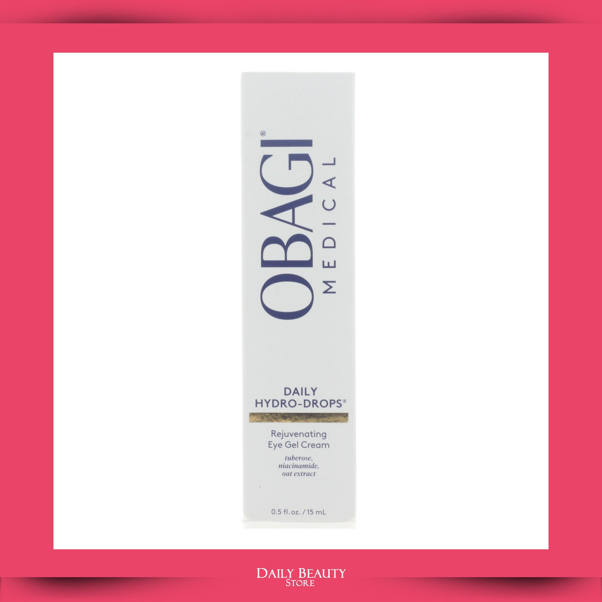 Obagi Daily Hydro Drops Rejuvenating Eye Gel Cream 15ml - Brightening & Hydrating