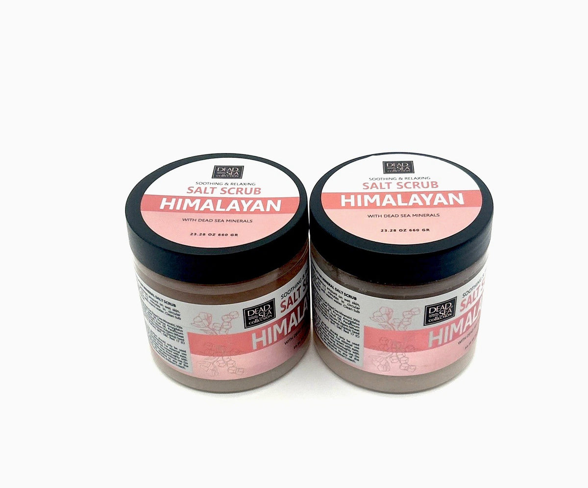 Dead Sea Collection Himalayan Exfoliating Mineral Salt Scrub, 2-Pack
