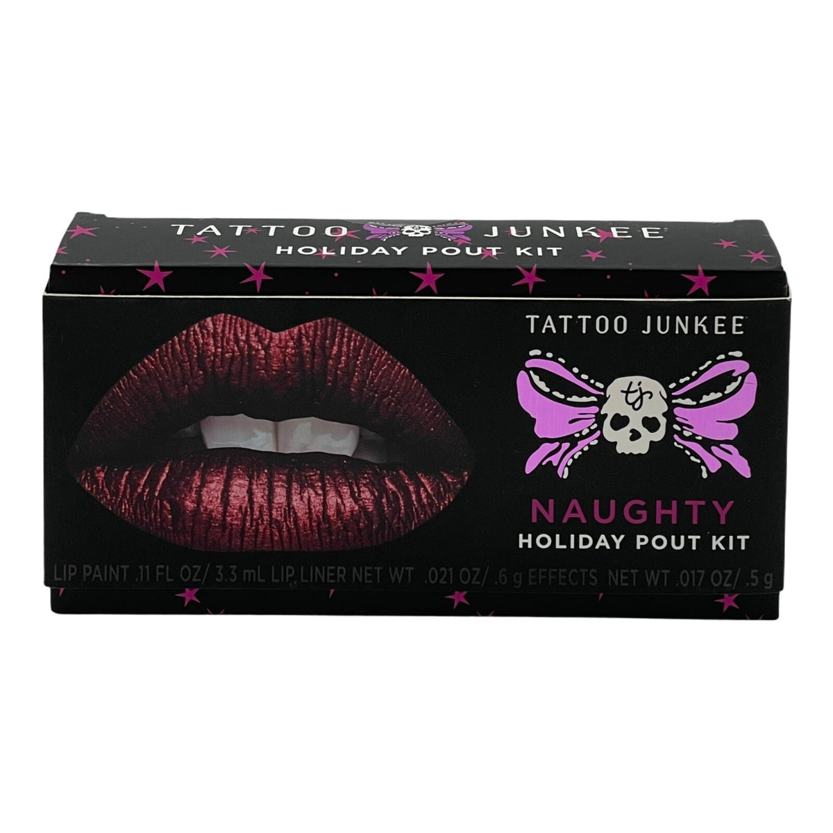 Lipstick & Lip Liner Set - Metallic Liquid Lip Paint & Glitter Effects Kit