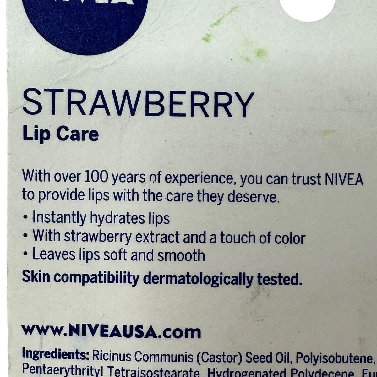 Nivea Strawberry Lip Care Set - Tinted Scented Lip Balm, 8 Pack