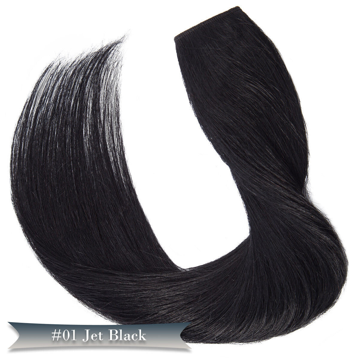 Thick 100% Human Hair Clip-In Extensions - Full Head V-Shape or I-Shape