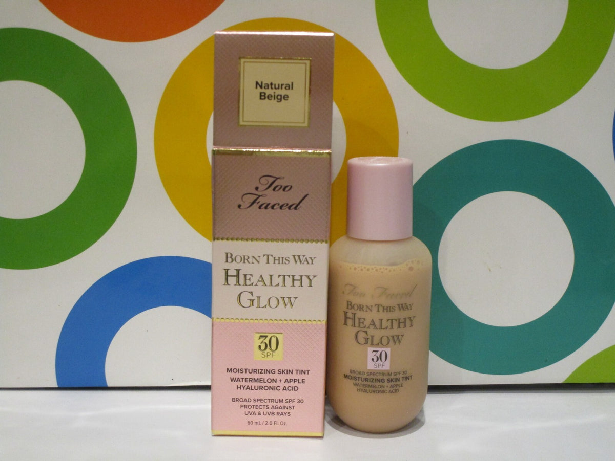 Too Faced Born This Way Healthy Glow Moisturizing Skin Tint Natural Beige