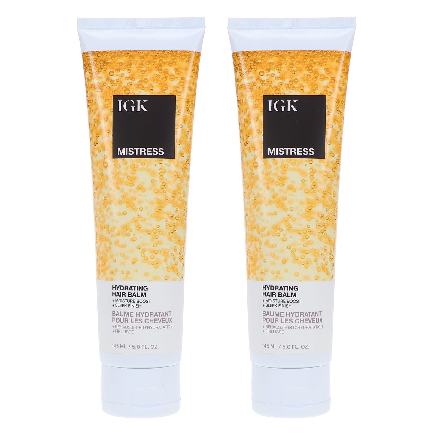Hydrating Hair Balm for Frizz Control - 2 Pack, 5 oz Each