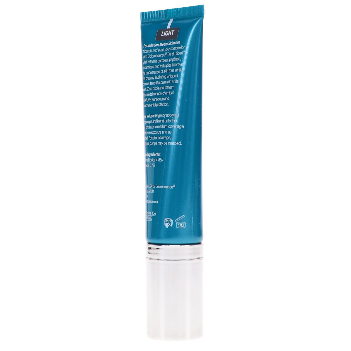 SPF 30 Tinted Moisturizer Foundation - Light, Hydrating, Broad Spectrum UV Protection