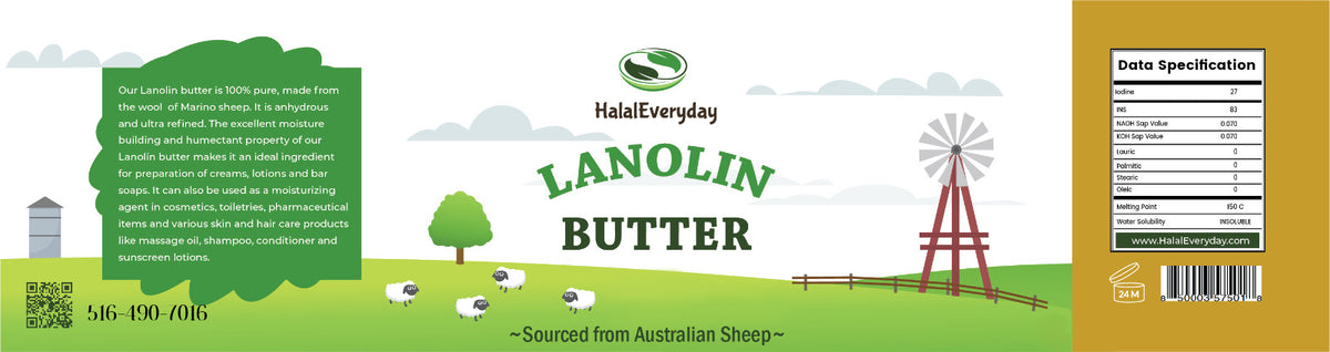 Pure Lanolin Anhydrous Butter – Natural Moisturizer