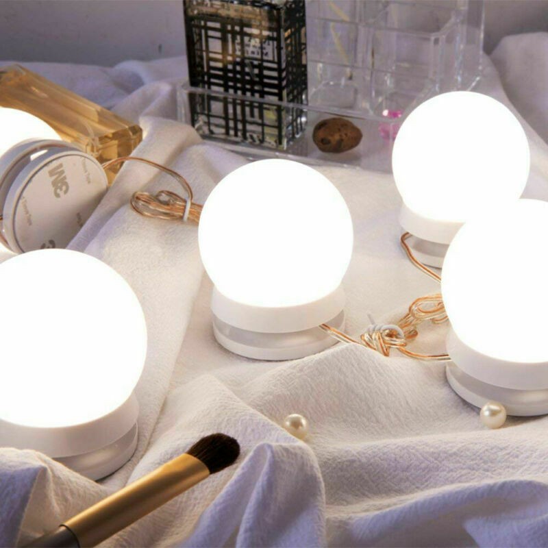 LED Vanity Mirror Lights Kit with Dimmable 10 Bulbs for Makeup