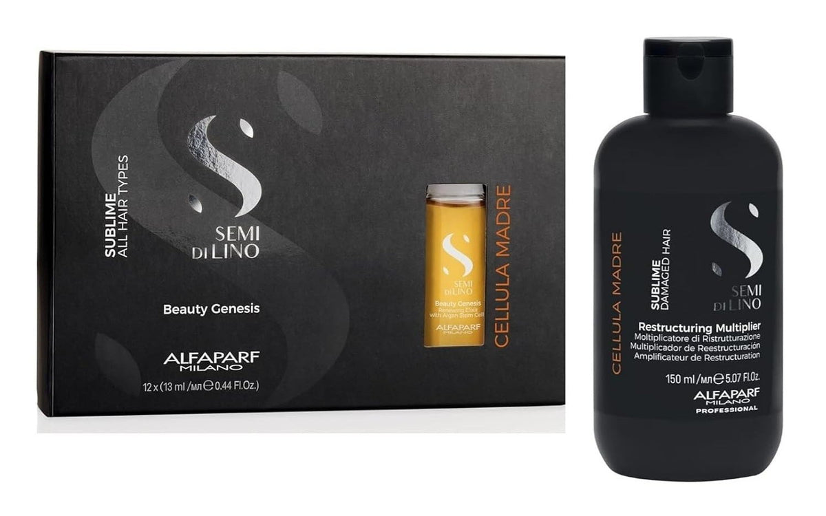 Hair Growth Serum Duo with Argan Stem Cells & Repair Concentrate - 150ml Set