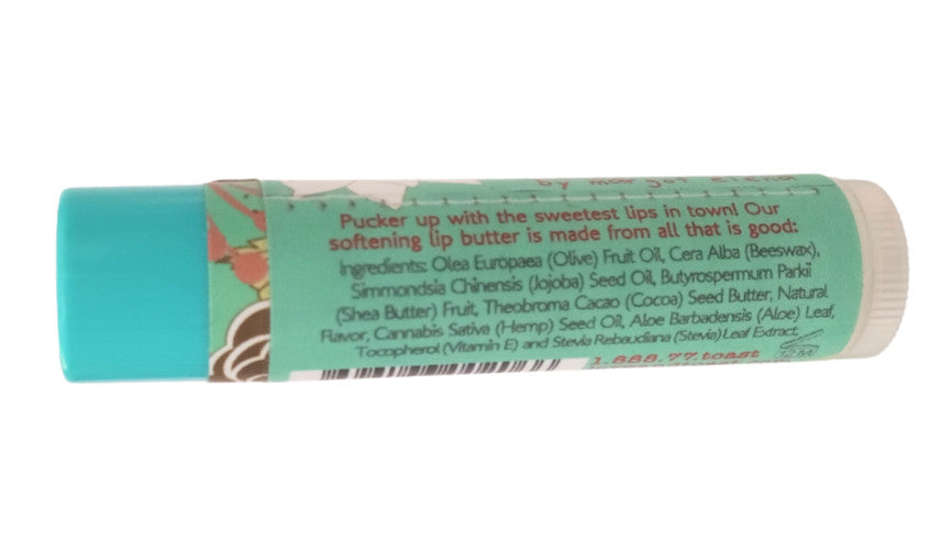 Natural Coconut Lime Lip Butter - Moisturizing & Organic Lip Balm