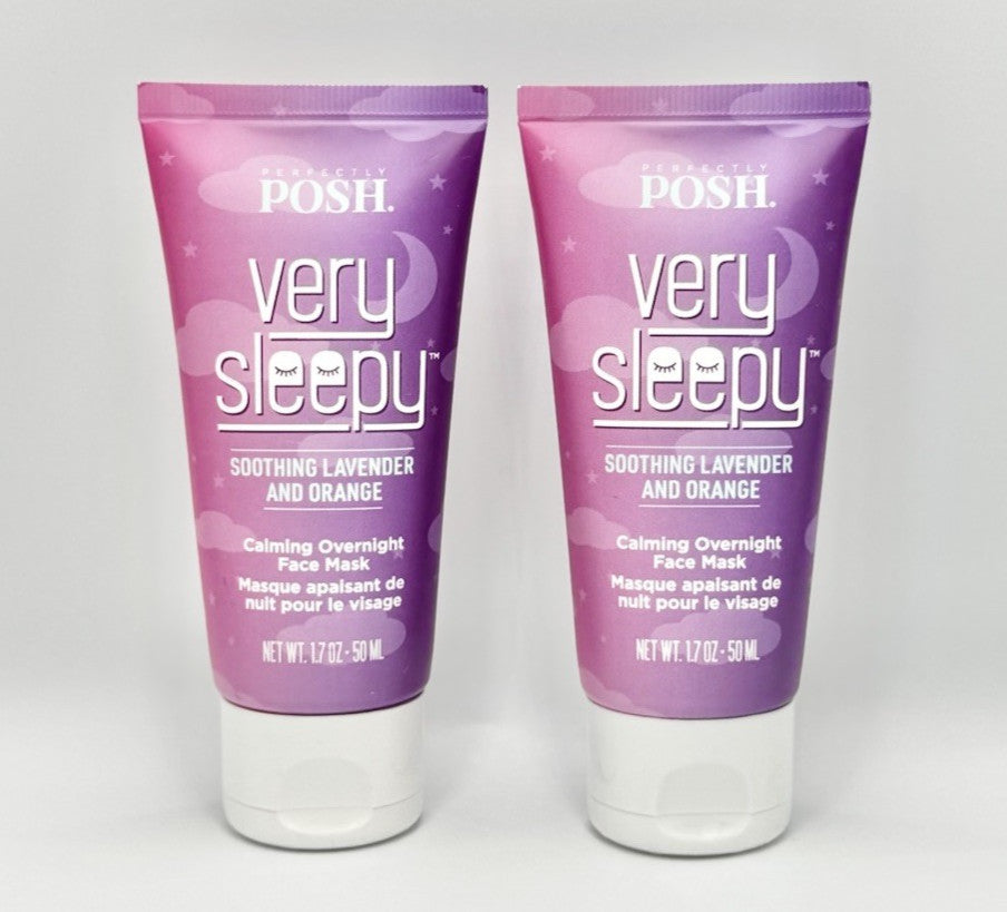 Overnight Face Mask Lavender & Orange 1.7 oz - 2 Pack