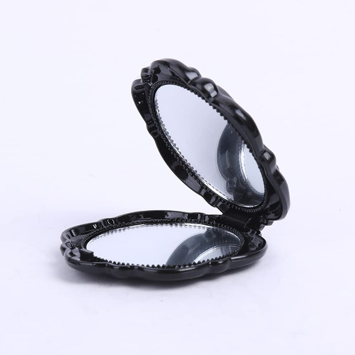 4 Pack Compact Round Makeup Mirrors for Purse, Travel, Pocket, Foldable