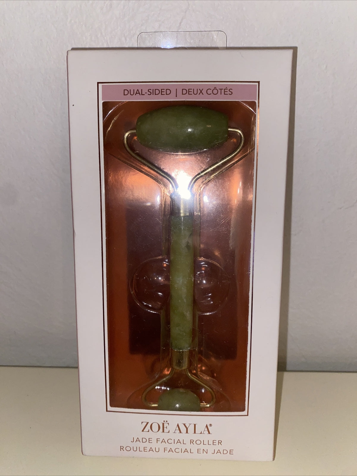 Luxurious Facial Jade Roller for Face Massage and Skin Care - Duel Sided, Toxin Removal & Collagen Boosting