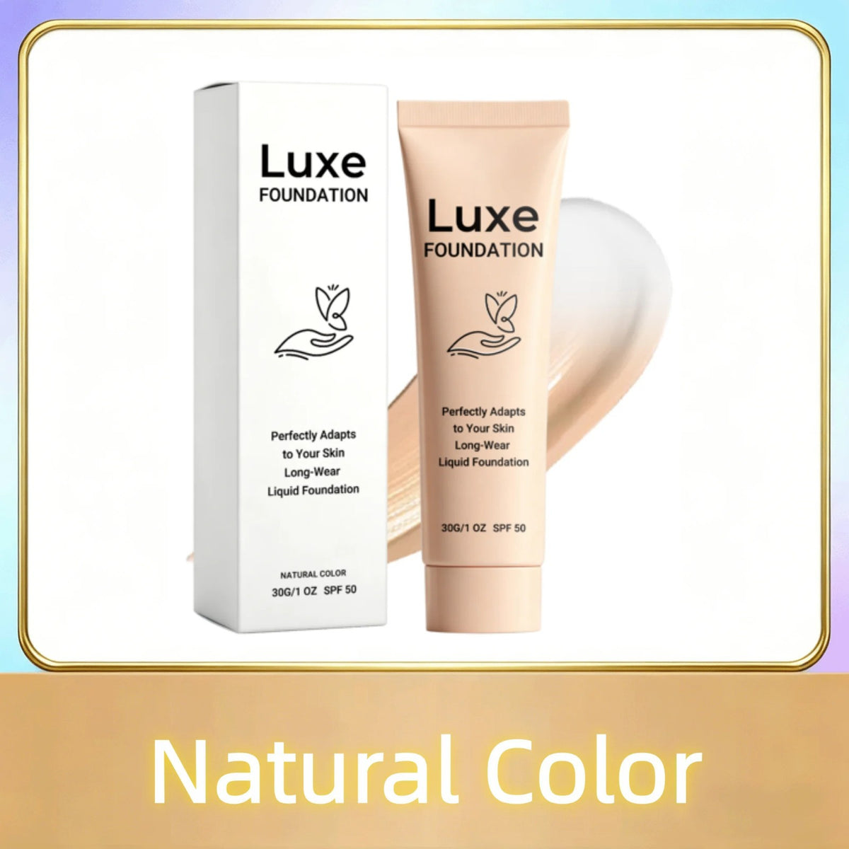 Color Changing Foundation with SPF 50 - Natural to Medium Shades, 30ml