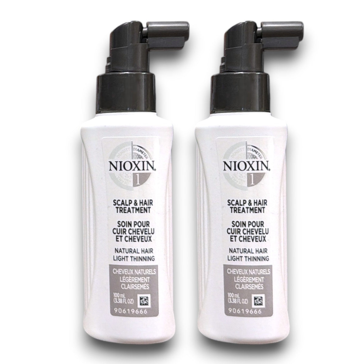 Nioxin System #1 Scalp & Hair Treatment 3.38 oz - 2 Pack