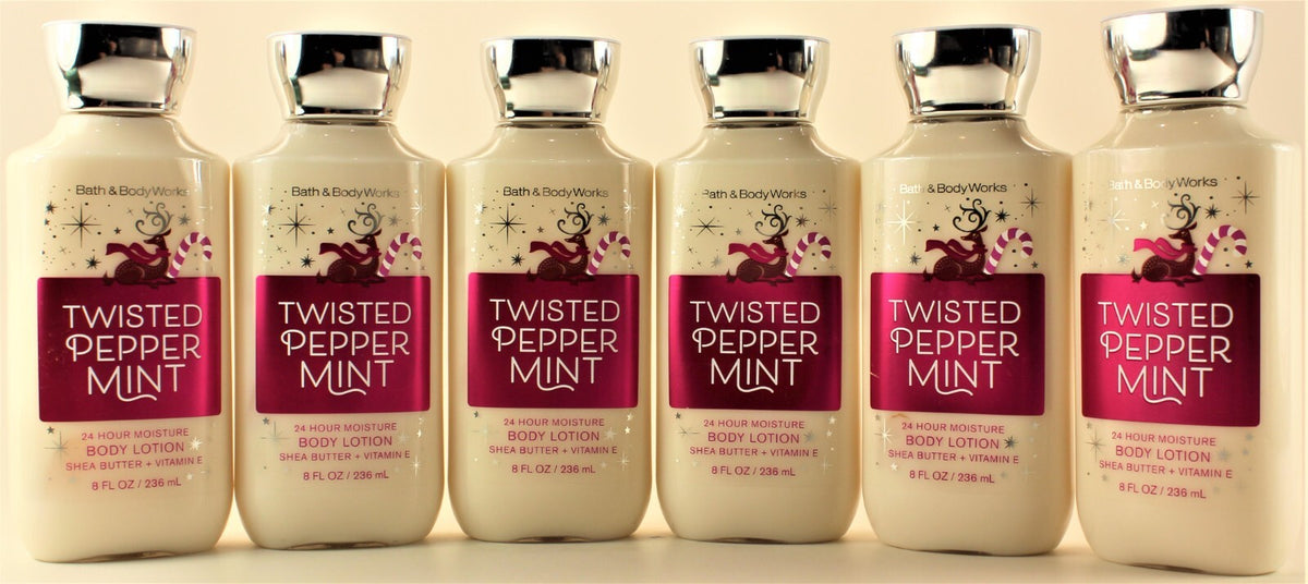 Twisted Peppermint Body Lotion 8oz - Pack of 6