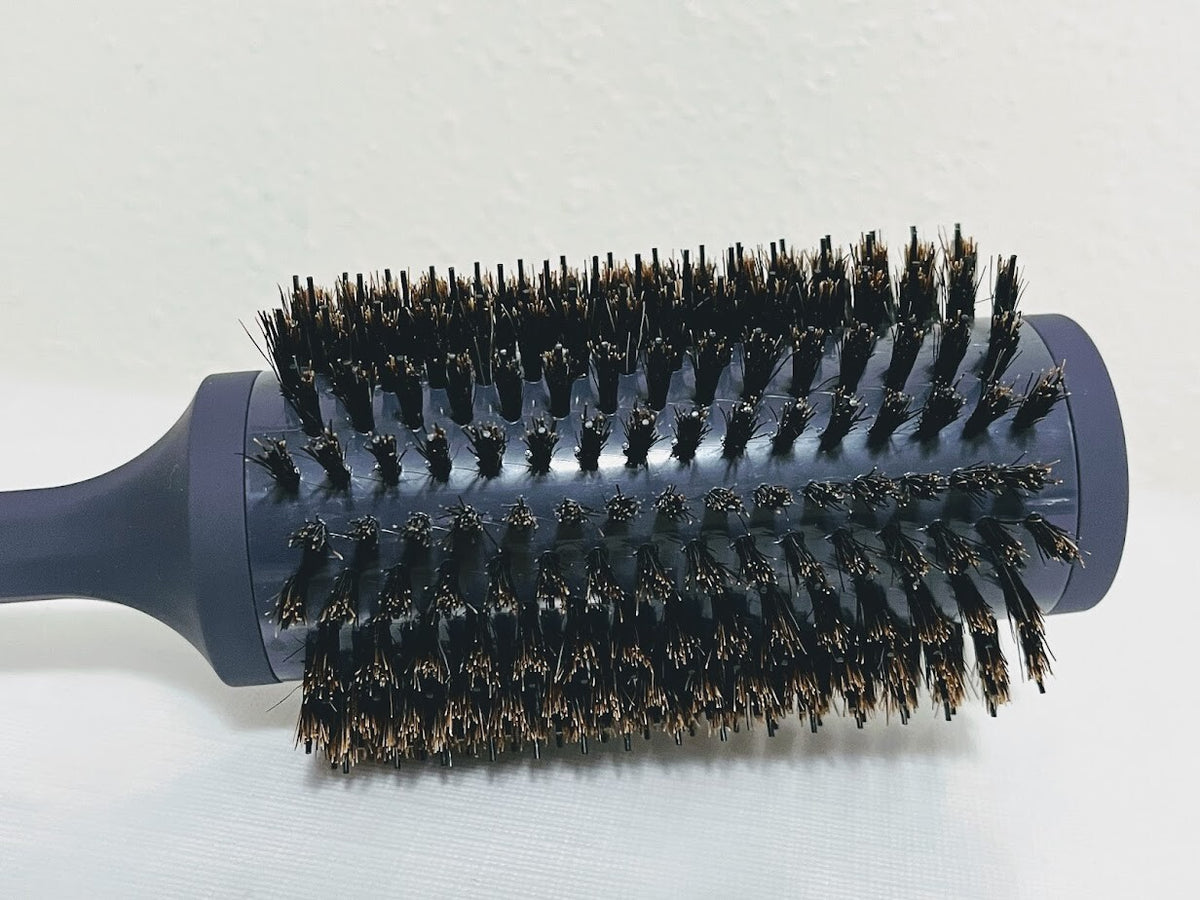Professional Hair Styling Brushes Set - Paddle, Round & Teasing Brushes for Salon Use