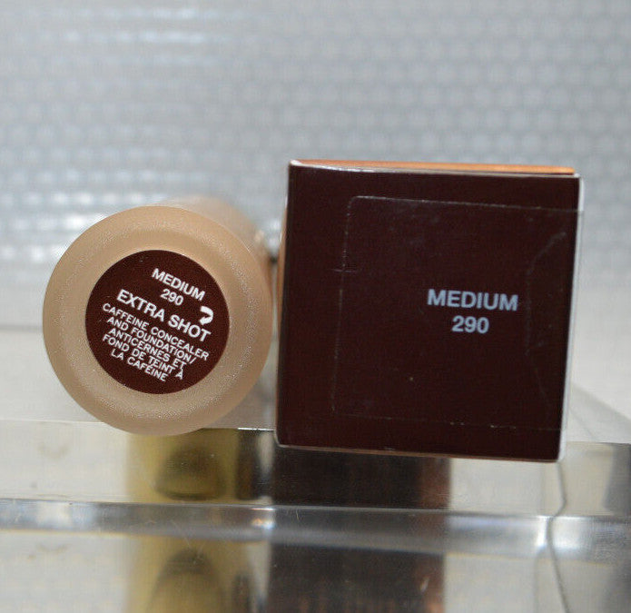 Caffeine-Infused Concealer & Foundation - All Shades, 16ml - Full Coverage