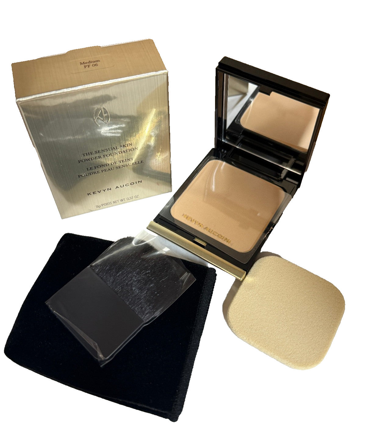Kevyn Aucoin Skin Powder Foundation Medium PF06 0.32oz - New
