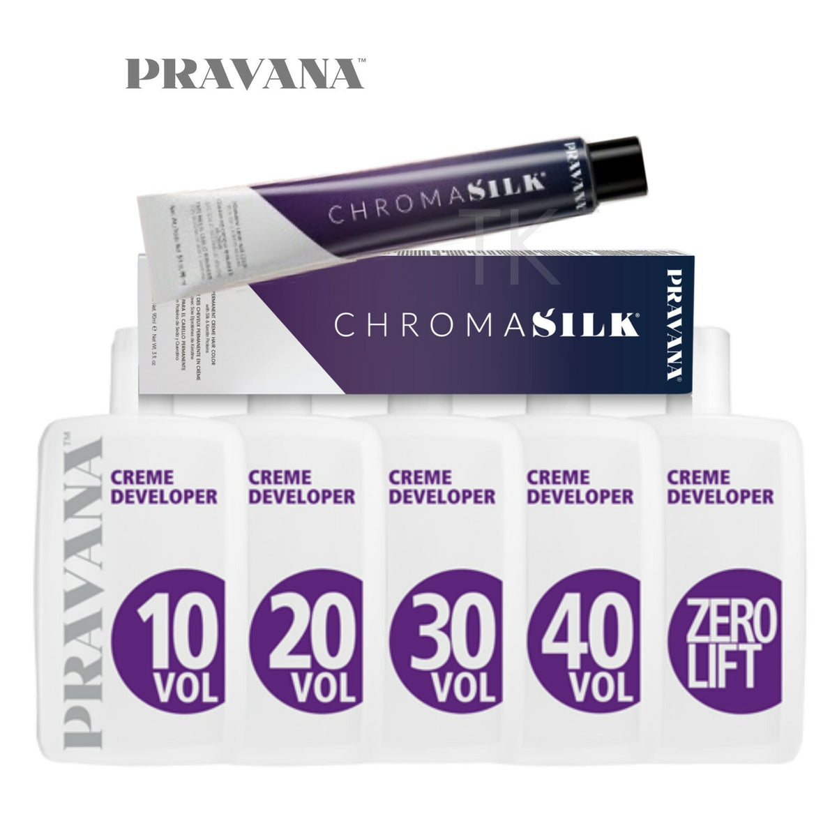 PRAVANA CHROMASILK Permanent Creme Hair Color 3oz