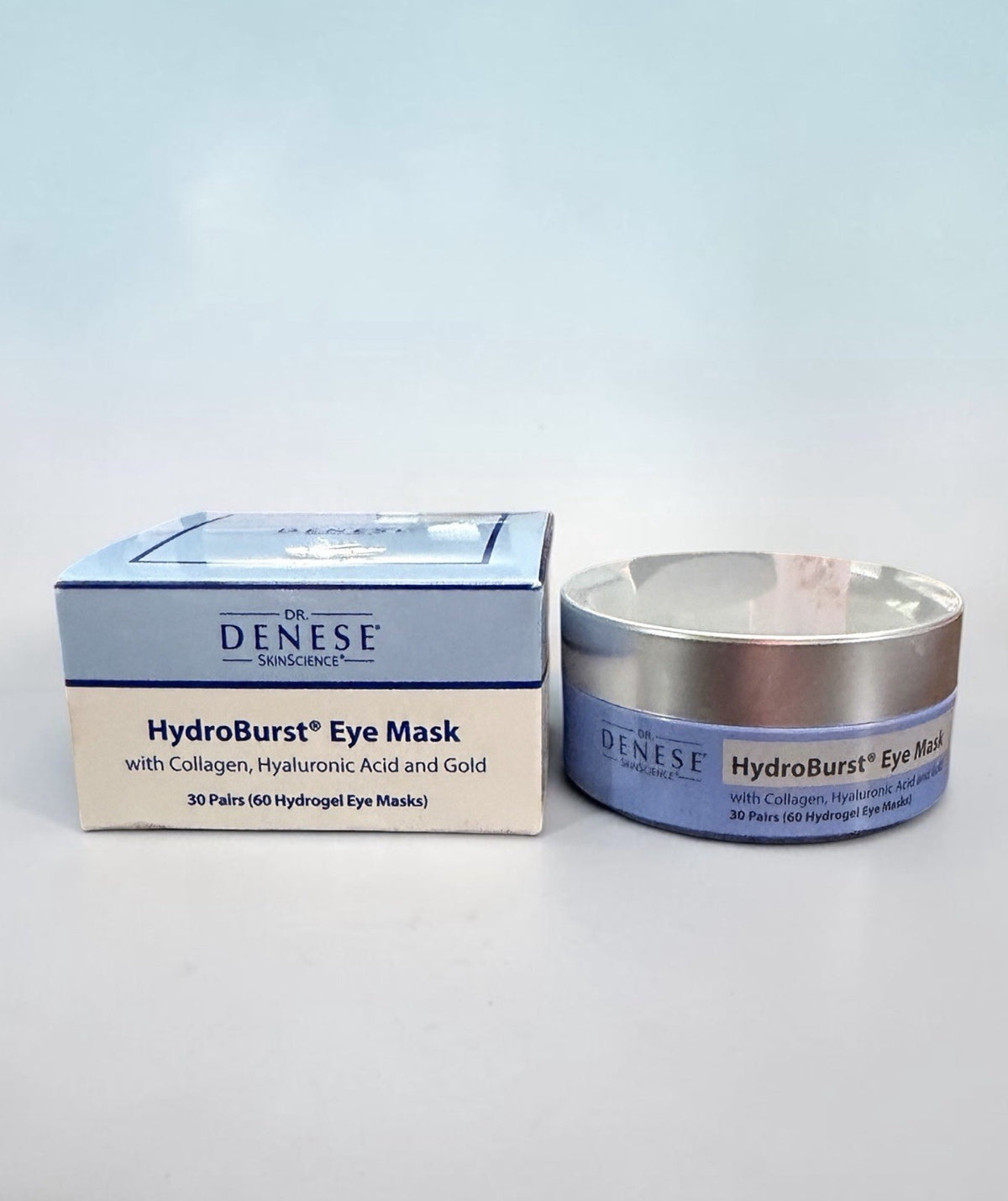 HydroBurst Eye Mask 30 Pairs with Collagen, Hyaluronic Acid & Gold — Dr. Denese HydroGel