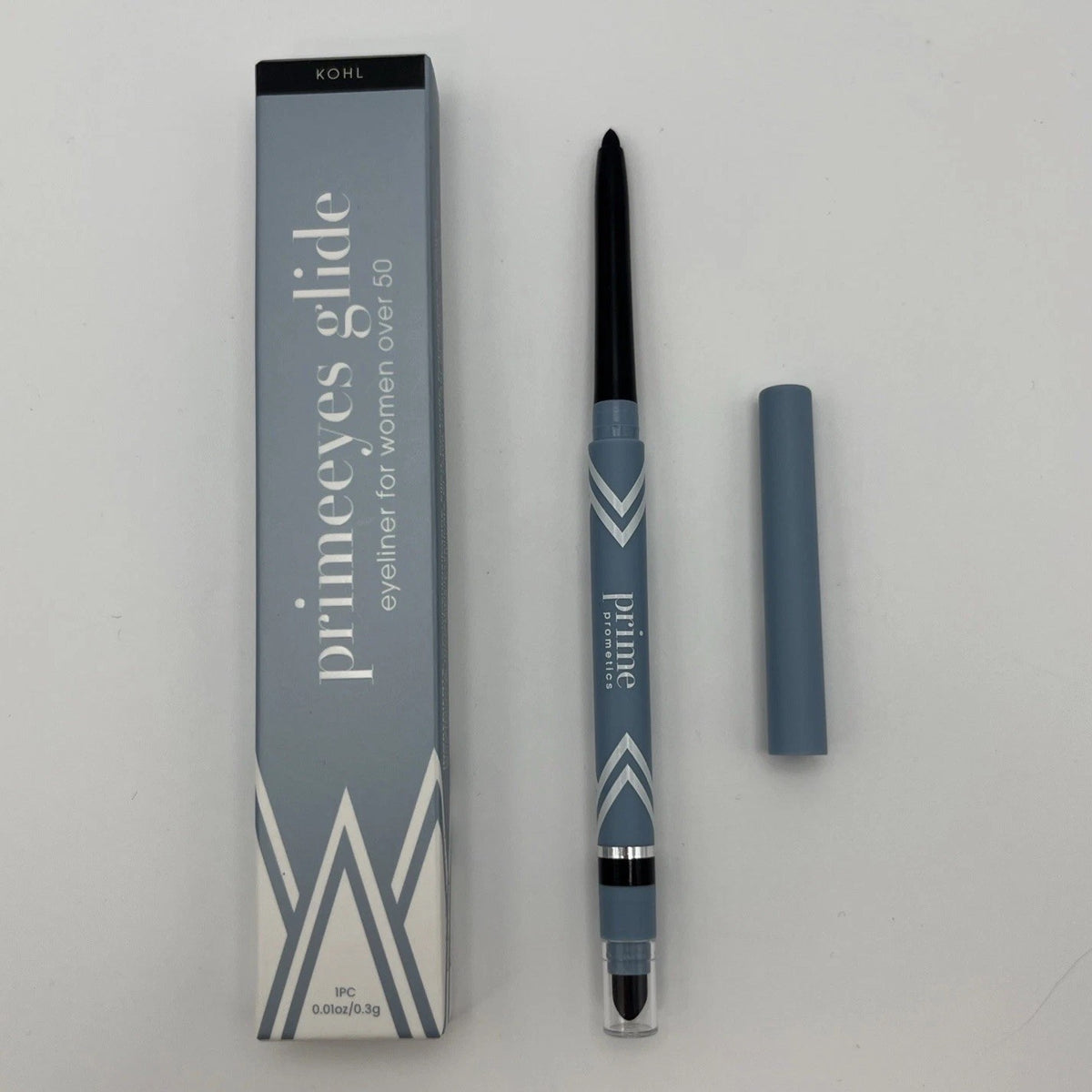 Eyeliner for Women Over 50 - Primeeyes Glide Kohl 2-Pack, Fast Shipping