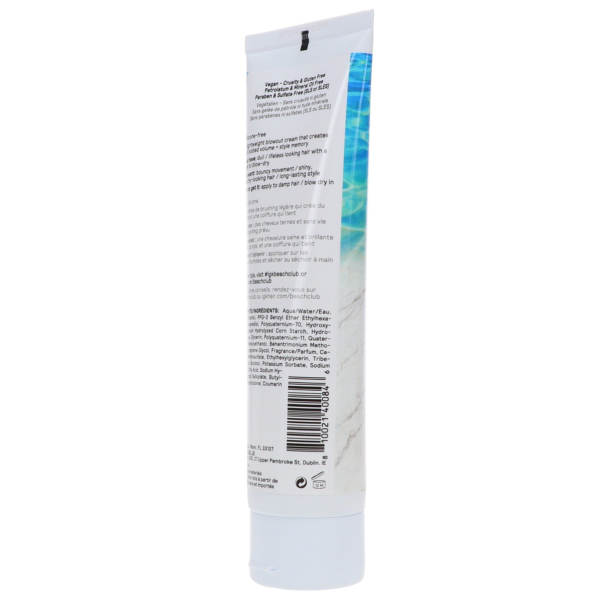 Beach Wave Blowout Cream - Lightweight Hair Styling & Heat Protection