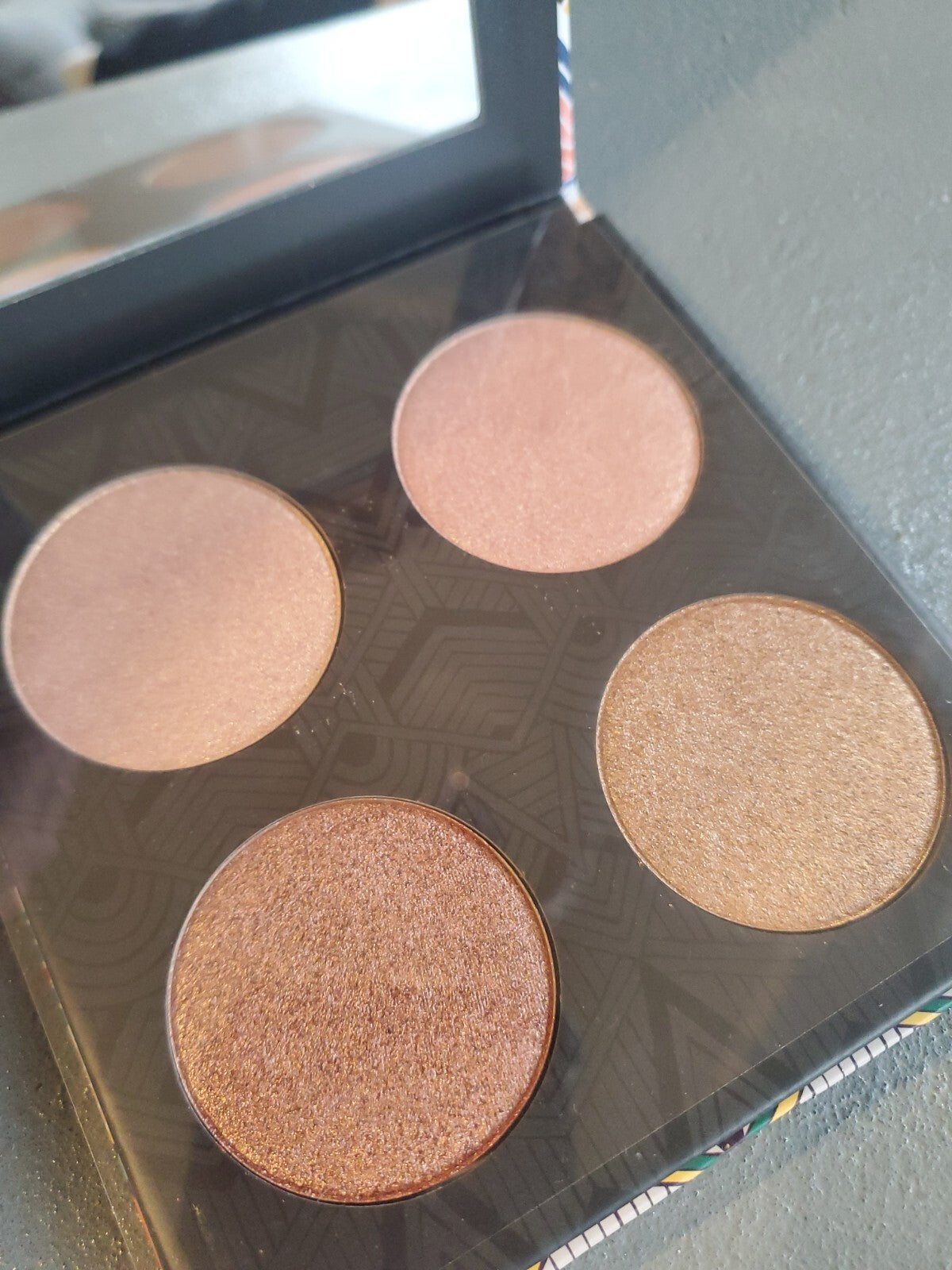Black Up Paris Highlighting Palette - Enlumineurs Highlighter Compact 4g BNIB
