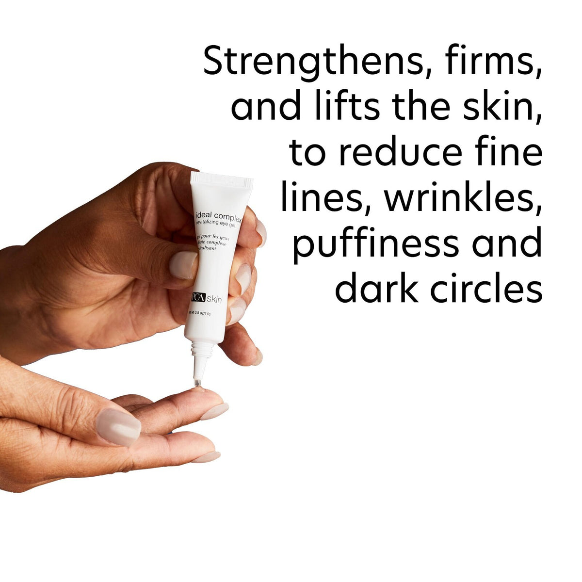 Revitalizing Eye Gel for Dark Circles & Puffiness - 0.5 oz | Anti-Aging, Firming