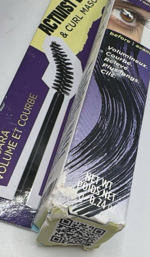 Pacifica Activist Volume & Curl Mascara, Black, 0.24 fl oz (3 Pack)