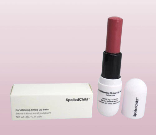 Natural Pink Tinted Lip Balm Set - Moisturizing Conditioning 3 Pieces
