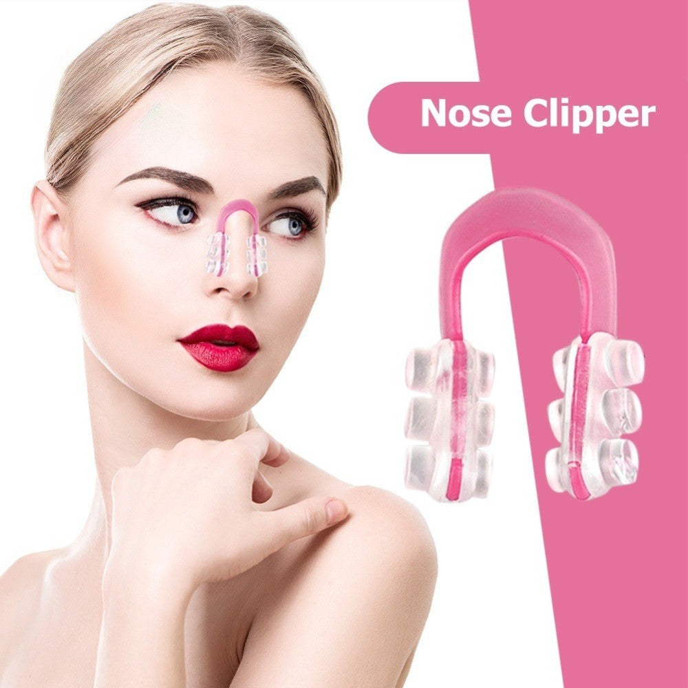 Silicone Nose Shaper Clip for Non-Invasive Nose Slimming & Lifting