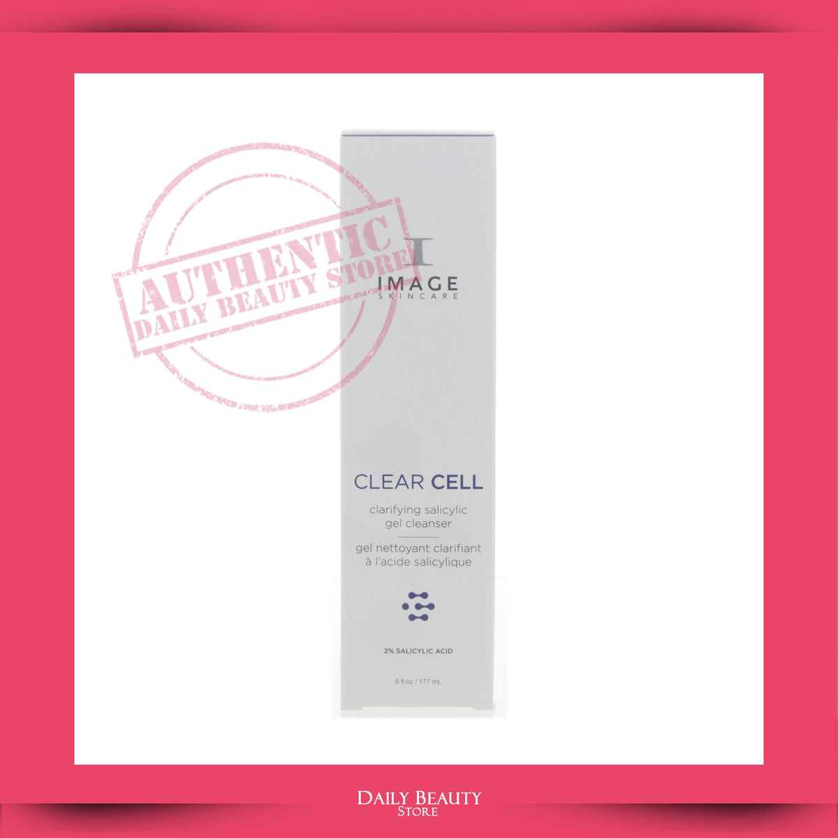Salicylic Acid Gel Cleanser for Acne-Prone Skin 6 oz Facial Skin Care