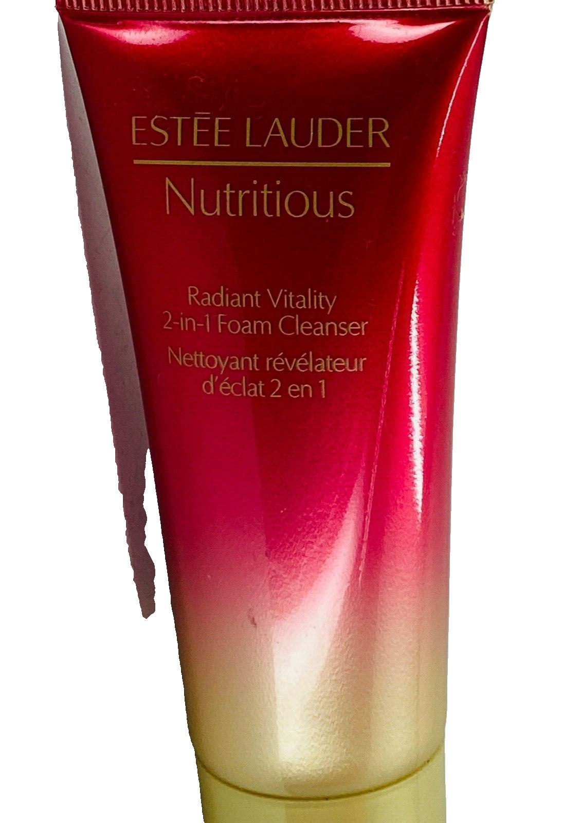Estée Lauder Nutritious Radiant Vitality 2-in-1 Foam Facial Cleanser 1 oz