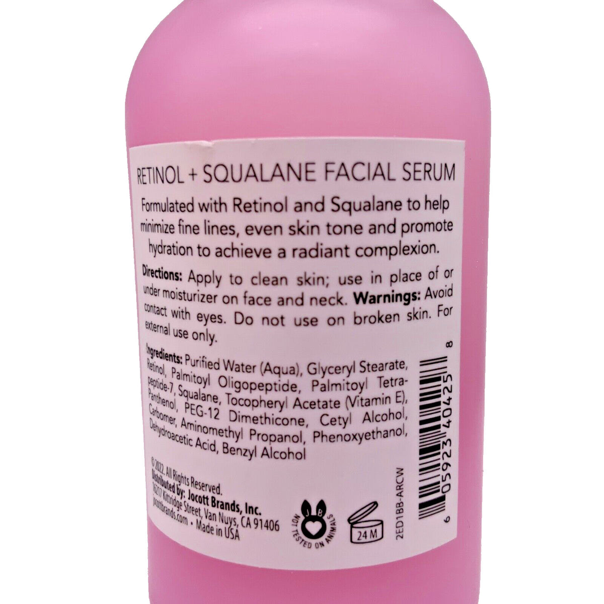 Retinol & Squalane Brightening Serum Set - 4 Pack, 2 Fl Oz Each