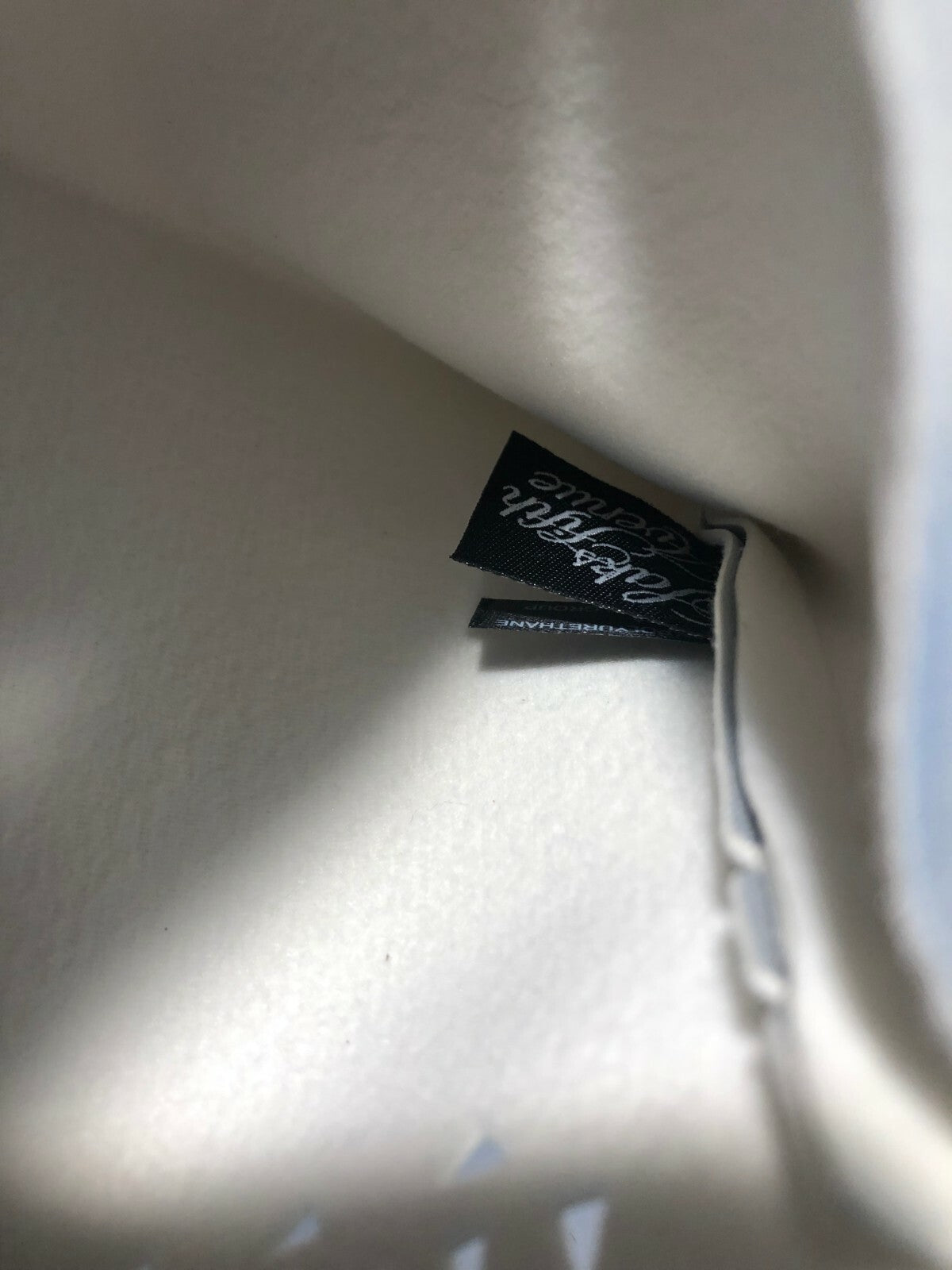 Saks Fifth Avenue Silver Hollow Makeup Bag