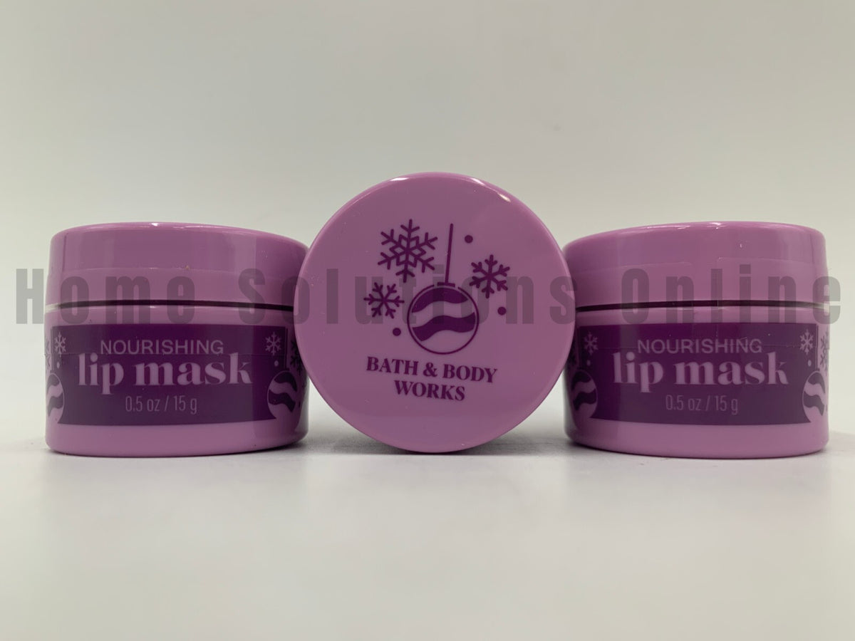 Lip Balm Set - Nourishing Sugar Plum Candy Hydrating Lip Masks S/3
