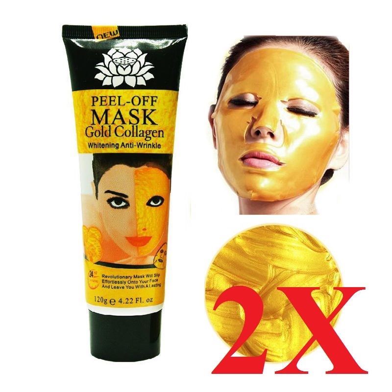 Gold Collagen Peel-Off Face Mask – Anti-Aging Moisturizing, 120ML