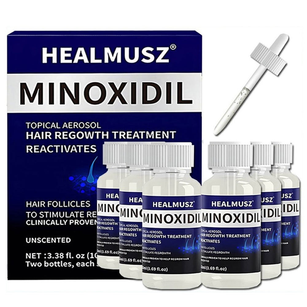 5% Minoxidil Hair Regrowth Treatment for Men - 6 Pack