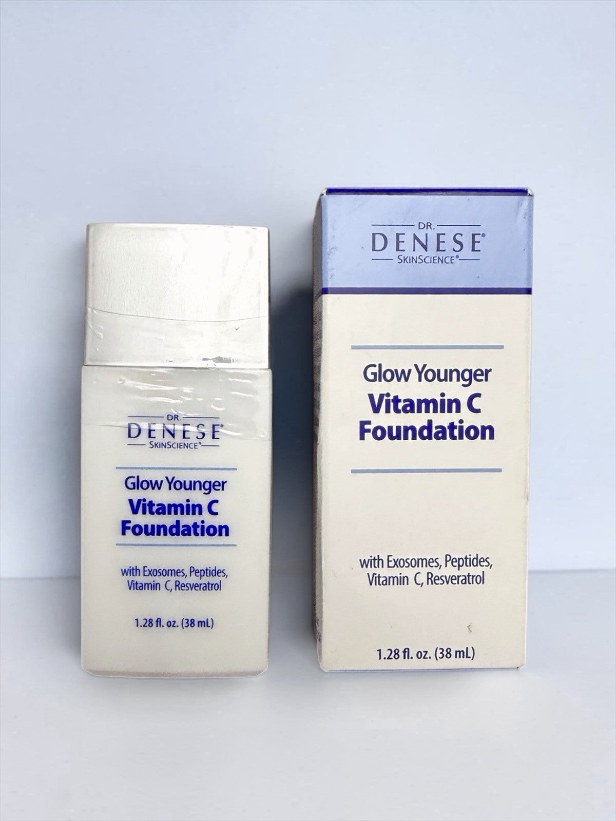 Vitamin C Foundation Light - Hydrating Skin Tone Makeup 1.28 fl oz