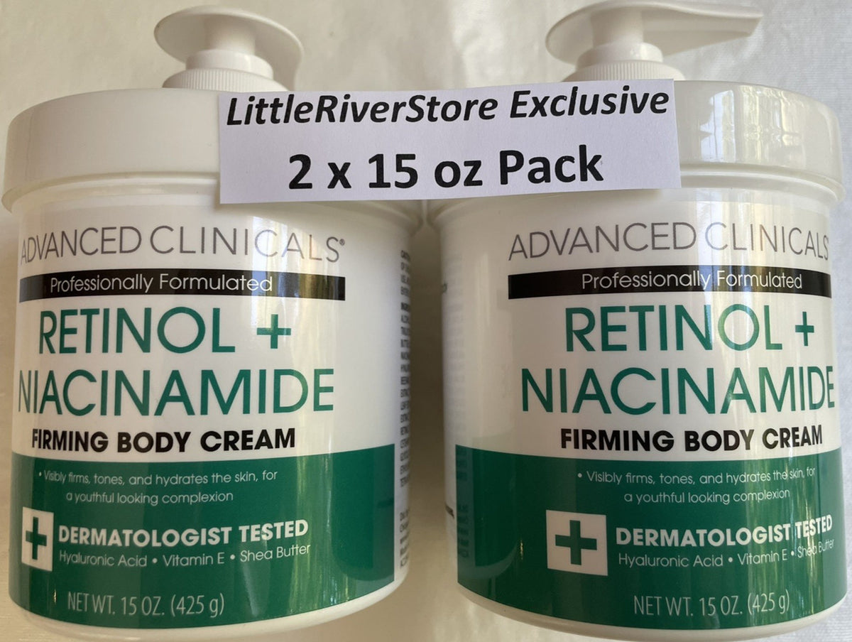Retinol Niacinamide Firming Body Cream Set - Anti-Aging Skin Care