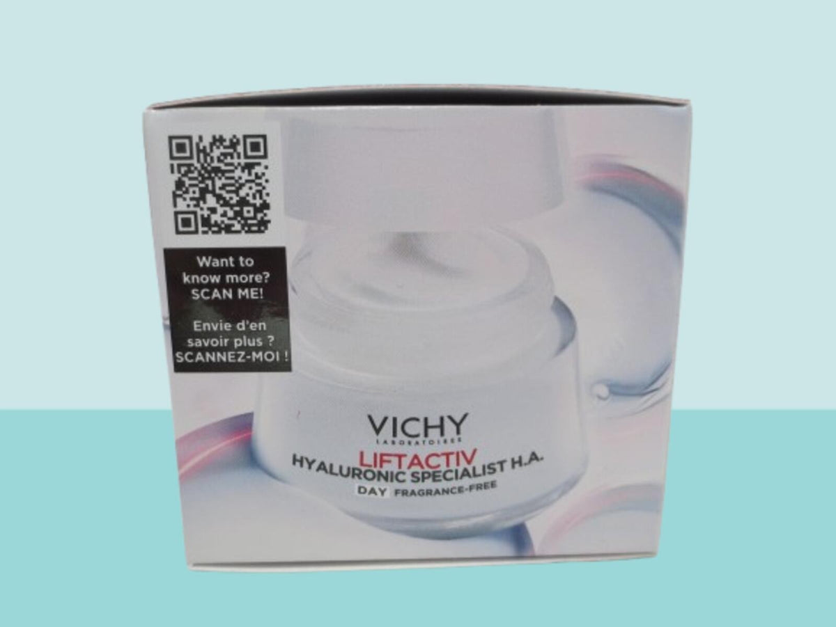 Vichy LiftActiv Hyaluronic Acid Day Cream 1.69oz - Hydrating Anti-Aging Formula