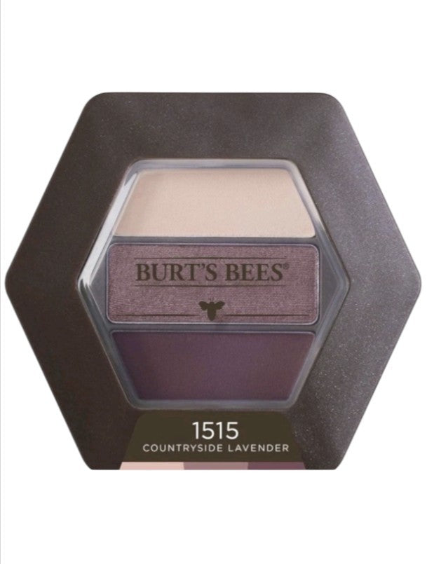 Burt's Bees Lavender Eyeshadow Trio 2-Pack Natural Makeup Set Sealed