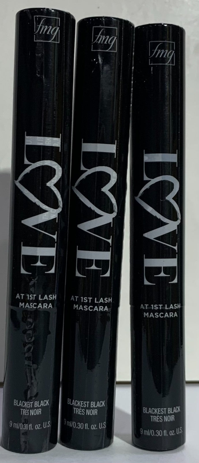 Travel Size Black Mascara - Pack of 3 for Voluminous Lash Look
