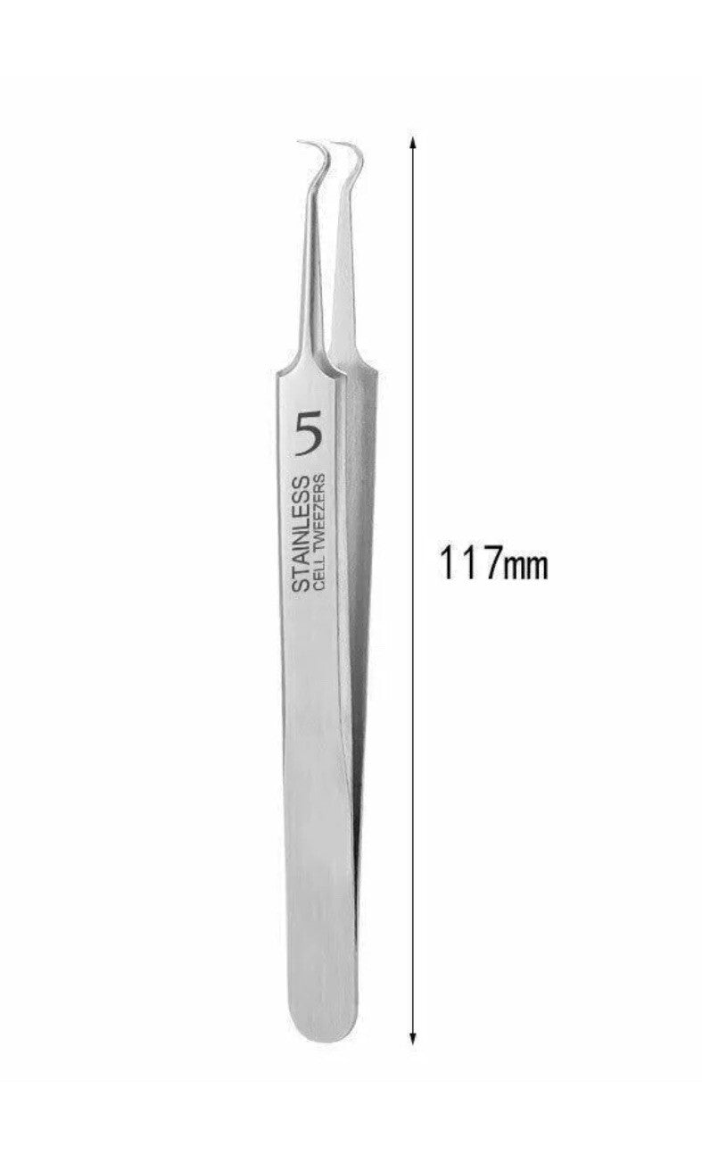 Professional Blackhead Removal Tweezers Acne Pimple Extractor Kit