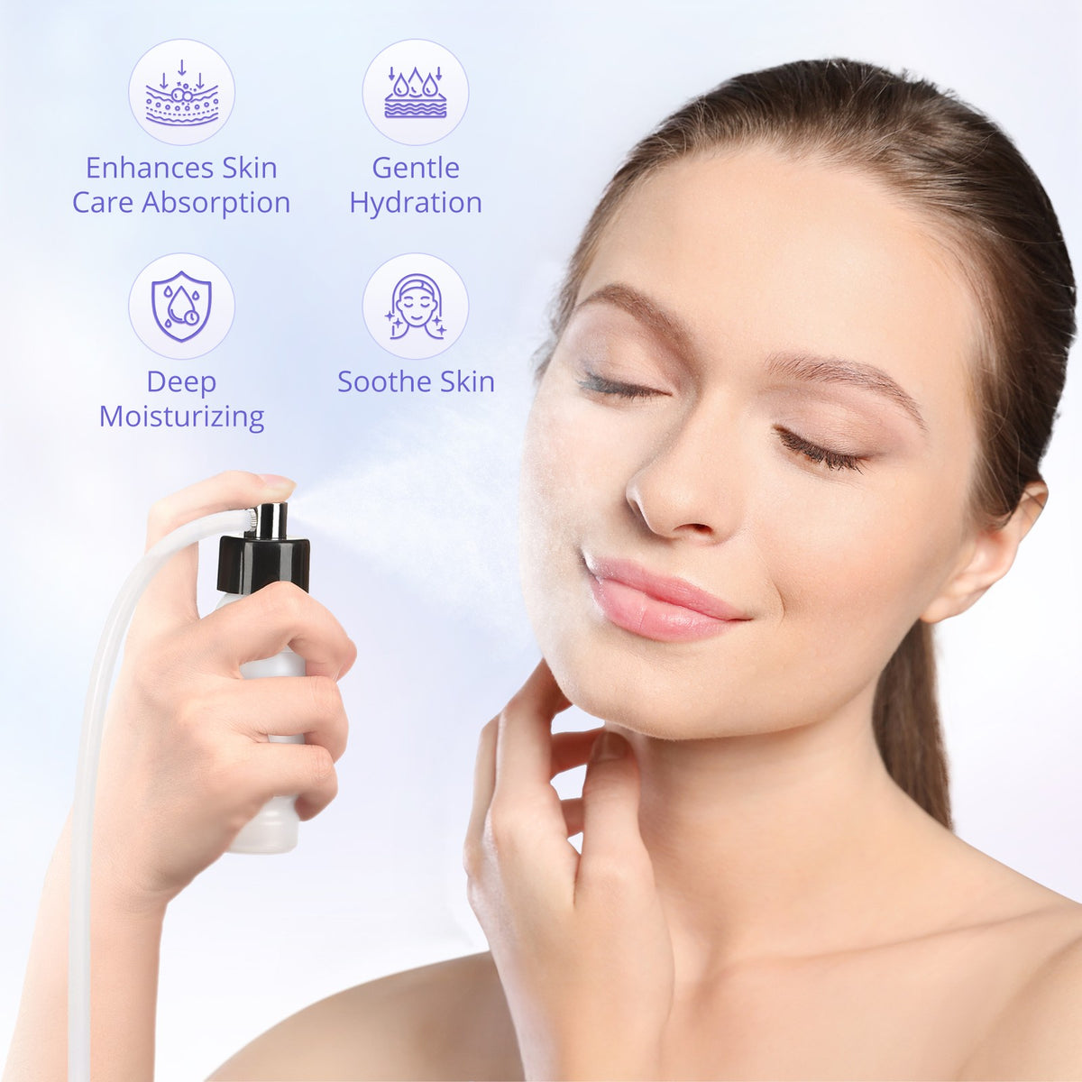 3-in-1 Mini Diamond Microdermabrasion Facial Peel Machine for Home Use