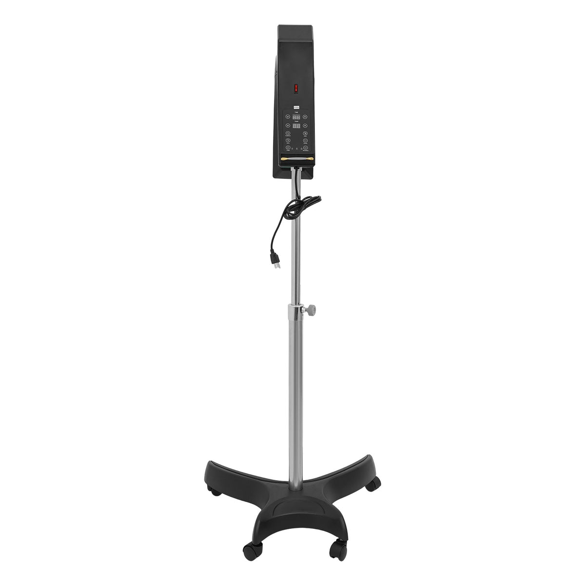 Movable 110V Vertical Hair Dryer with Digital Controls - Multifunctional 850W Floorstanding Salon Dryer